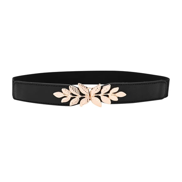 Ceinture de Mode pour Femmes Ceinture Étroite Extensible Ceinture de Robe Ceinture au Design Créatif