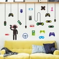 thumbnail image 3 of Game Room Wall Mounted Video Game Console Wall Vinyl Game Zone Loading Wall Stickers, 3 of 5