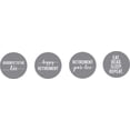 thumbnail image 2 of Darling Souvenir 190 Pcs Retirement Party Theme Stickers for chocolate Candy Labels-Gray, 2 of 2