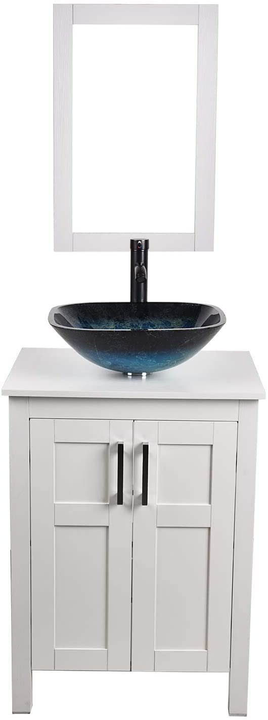 Sink Combo Modern Mdf Cabinet, Granite Vanity Sink Cost