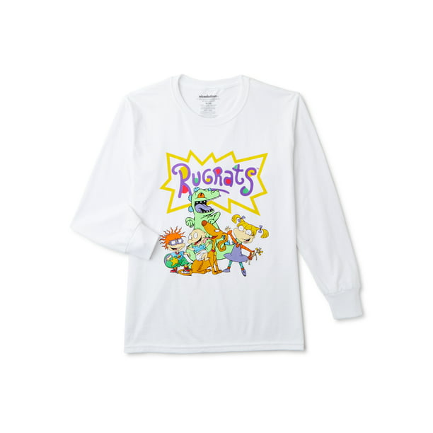 Rugrats Girls Long Sleeve Graphic T-Shirt, Sizes 4-16 - Walmart.com