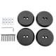 thumbnail image 2 of Jack Pucks Adaptador De Aluminio De Aluminio De Aluminio, Reemplazo De aleación De Aluminio De Gato De Piso Para Cayman 944 964 993 996 997 911 1997-2021, 2 of 7
