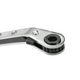 thumbnail image 4 of Uxcell 1/4'' x 5/16'' Double Box End Reversible Ratcheting Wrench Carbon Steel Silver Tone 1pcs, 4 of 5