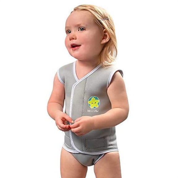 bblv SPF Protection Carrying Bag Kids Swim Vest, M, Grey