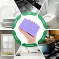 thumbnail image 6 of Uxcell 12-Pack Kitchen Sponges, Condense Eco Cellulose Non-Scratch Scrub Heavy Sponge Clean Tough Messes Dish Scrubber [Purple], 6 of 6