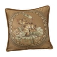 thumbnail image 3 of kowaku European Jacquard Pillow Case Flower Throw Pillow Cover Home Decoration Lotus Pond Pillowcase for Restaurant Wedding Bed Home Coffee, 3 of 9