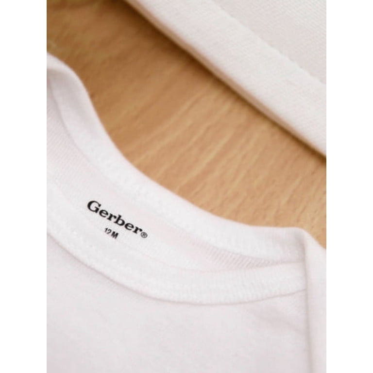 Gerber Baby Short-Sleeve Onesies Bodysuit 8-Pack photo 8