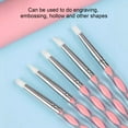 thumbnail image 5 of Soumake 5Pcs Silicone Clay Sculpting Tool Modeling Dotting Pottery Craft for DIY Handicraft Nail Art Cake Decoration, 5 of 8