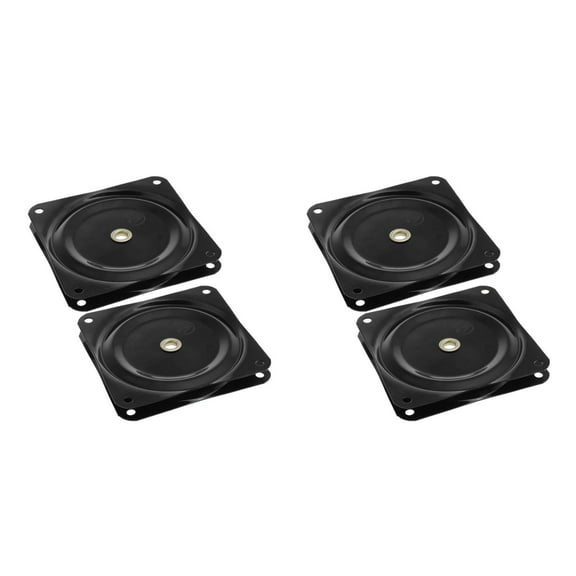 Masteelf 2pcs Heavy Duty Bar Stool Swivel Plate Replacement for Chair and Bar Stool Square Swivel Furniture Replacement