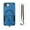 Darkblue, variant on Dteck Crossbody Strap Case for iPhone 16e,iPhone 17e Shockproof Invisible Kickstand Case Compatible with Magsafe Military-Grade Protection Cover with Adjustable Shoulder Lanyard Strap,Pink