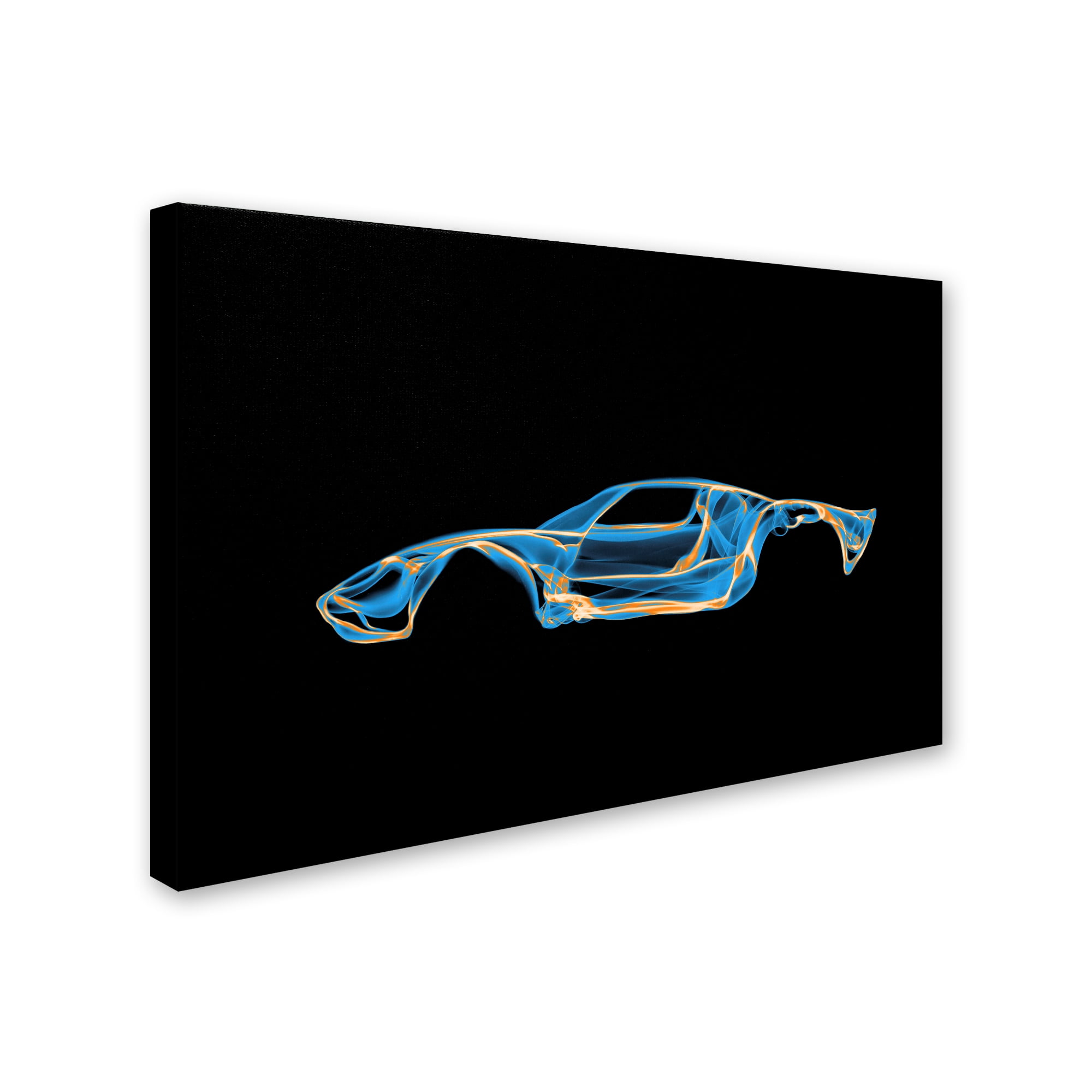 Trademark Fine Art 'Ford GT40' Canvas Art by Octavian Mielu