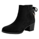 thumbnail image 1 of Zapatos Botines de mujer 2023 Nueva Europa y los Unidos y el comercio exterior de los Unidos para botas gruesas con cabeza redonda después de la correa Modelos clásicos y botines Botas (Black 6.5), 1 of 6