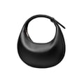 thumbnail image 2 of Bolso de hombro para mujer pequeño bolso de mano de piel sintética para uso diario compras y vacaciones Negro Fernando, 2 of 8