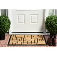 Home & More Social Square Door Mat 24 x 36 in.