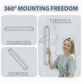 thumbnail image 4 of 1.5" Dia Bathroom Safety Grab Bar - ADA Handrail Shower Toilet Home/304 Stainless Steel/Smooth/ 48", 4 of 7
