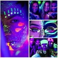 thumbnail image 4 of Eyeliner 6 Colors Glow in the Dark Makeup Glitter Eye Liner Blacklight Liquid Eyeliner Set for Festival Face Painting for Women Rave Accessories for Party 1.5ml Makeup Organizers, 4 of 9