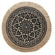 thumbnail image 3 of Posavasos tejidos, tapetes para comidas, tapetes aislantes de algodón y lino para la mesa del comedor, accesorios de tiro, tapetes decorativos de cáñamo para el hogar, 3 of 6