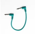 thumbnail image 4 of Colorful Guitar Effect Pedal Cables Instrument Audio Leads Patch Cord 21cm Length 1/4 Inch Right Angle TS Plug 6pcs/pack, 4 of 7