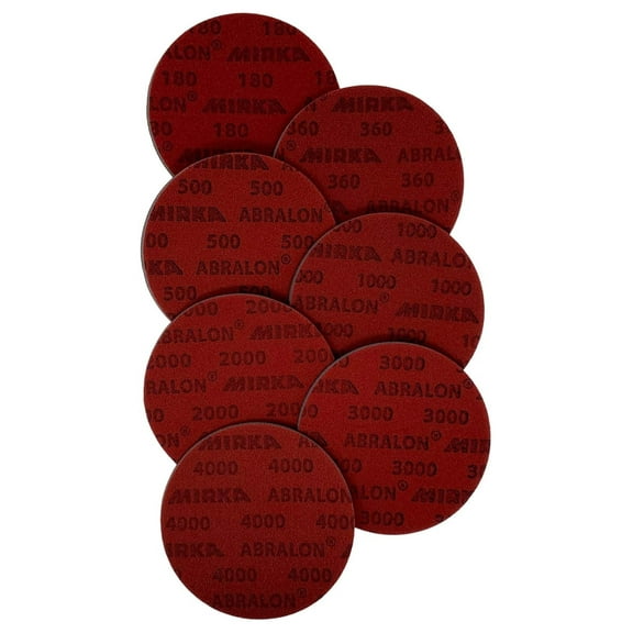 Bowling Resurfacing Kit (Set of 7 Abralon Pads)