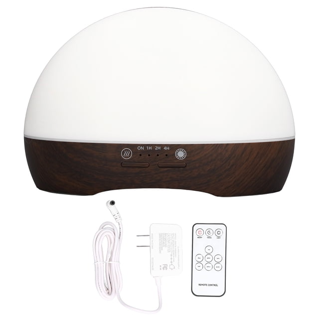 Difusor de aceite de 300ml, humidificador de aire con aroma de Perfume ultrasónico para el hogar, oficina, EE. UU., 100-240V, grano de madera profundo