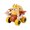 Orange, variant on Yihuala Multifunctional Four-wheel Friction Powered Toy for Cars Transformation Car Inertial Toy Vehicles Toy for Model