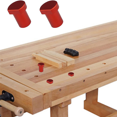 thumbnail image 3 of 8Pc Woodworking Bench Dog,Aluminum Alloy Workbench Peg T-Track Planing Stop Positioning Planing Plug for Dog Hole (20mm), 3 of 9