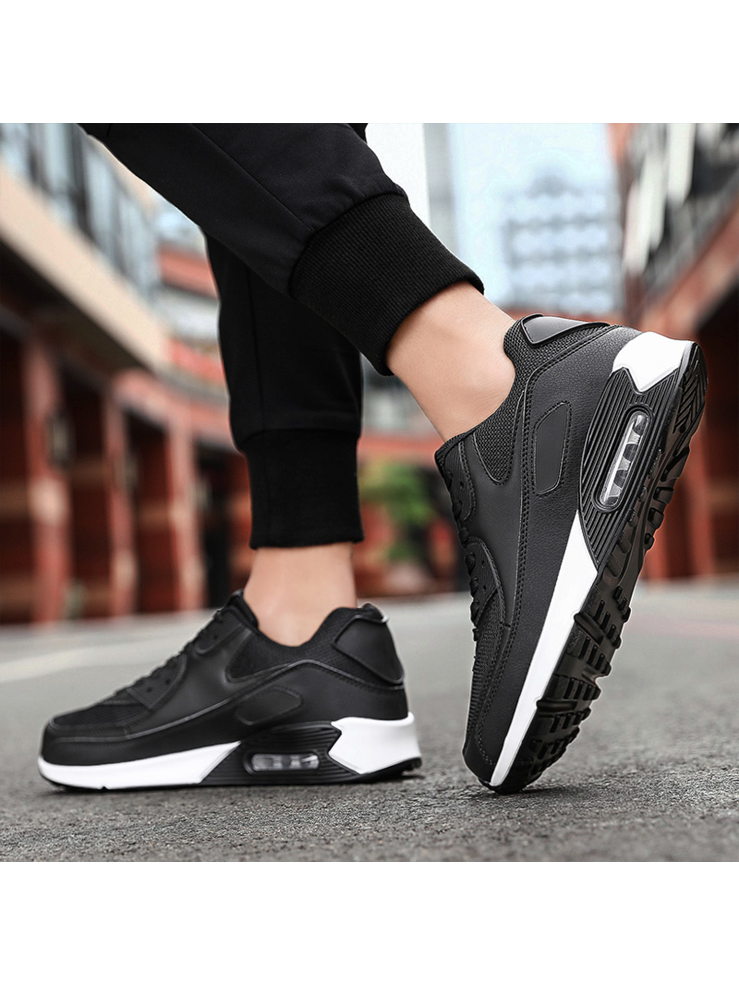 Avamo Womens Mens Sneakers Running Trainers Gym Shock Absorbing Sports Fitness Air Cushion Shoes, Adult Unisex, Size: 10 (Men), Multicolor