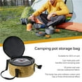 thumbnail image 2 of POINTERTECK Pot Sac de Rangement Toile Imperméable Sac de Rangement de Pot de Cuisson Extérieur avec Perforé Porte-Ustensile de Cuisine Portable Design pour Pique-Nique Camping Cuisine, 2 of 9