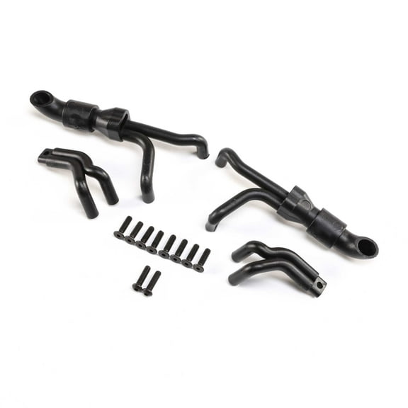 Losi 4n1 Collective Headers Silver LMT LOS241035 Elec Car/Truck Replacement Parts