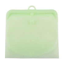 Tyeign Reusable Silicone Food Storage Bag, Leak-Proof Freezer & Sous-Vide Pouch for Snacks & Produce, Stand-Up Design Saves Drawer Space, Eco Alternative to Plastic, Gift for , 1*Fresh-Keeping Bag