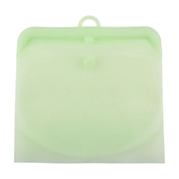 Tyeign Reusable Silicone Food Storage Bag, Leak-Proof Freezer & Sous-Vide Pouch for Snacks & Produce, Stand-Up Design Saves Drawer Space, Eco Alternative to Plastic, Gift for , 1*Fresh-Keeping Bag