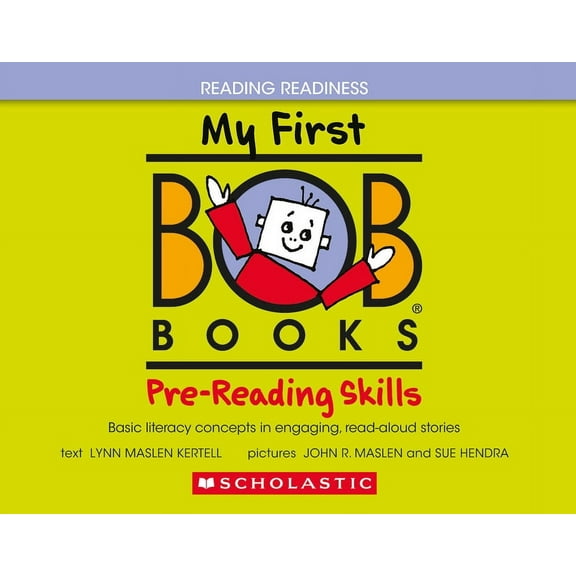 Bob Books My First Bob Books - Pre-Reading Skills Hardcover Bind-Up Phonics, Ages 3 and Up, Pre-K (Reading Readiness), (Hardcover)