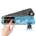 thumbnail image 1 of TIMIFIS Driving Recorder 4.3 Inch Screen Car Dvr Mirror Video Recorder 1080P Dashcam for Car Dual Lens Streaming Driving Recorder Dash Camera Vehicle Camera, 1 of 9