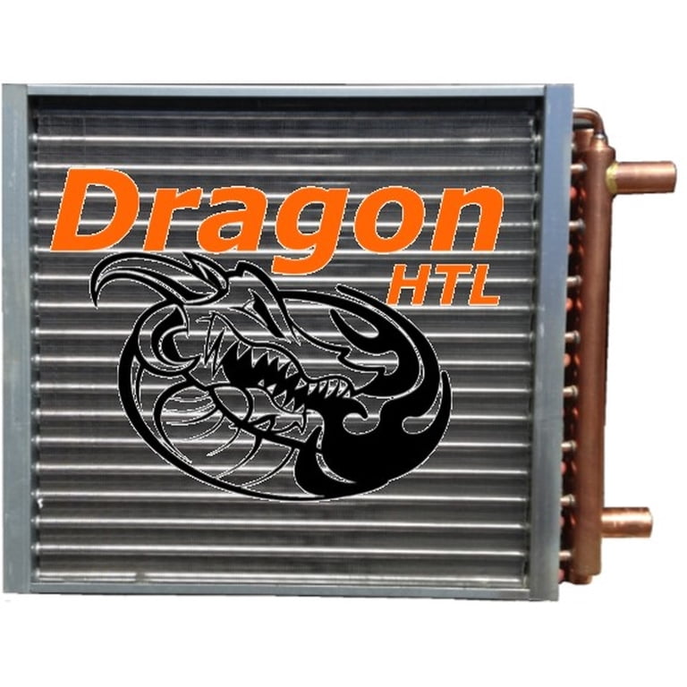 12 x 12 Water to Air Heat Exchanger, 60,000 BTU (Dragon Quality) -  Walmart.com