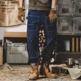 thumbnail image 2 of Pantalones Cargo Primavera Otoño Pantalones Vaqueros Masculinos Pantalones Gráficos para Hombre Diseñador Original Y2k Ropa de Calle Barata Vintage Harajuku Kpop, 2 of 4