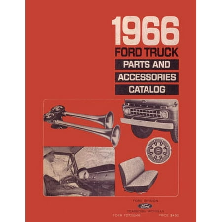 - Bishko OEM Repair Maintenance Parts Book Loose Leaf for Ford Truck All Models 1966
