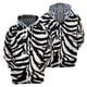 thumbnail image 3 of Sudadera con capucha con patrón de piel de Animal para hombre, suéter de manga larga con estampado 3D de jirafa, cebra, tigre y leopardo, sudaderas sueltas, Abrigo con capucha de calle, 3 of 3
