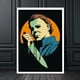 thumbnail image 5 of Classic Horror Movie Michael Myers Halloween Poster Kraft Paper Painting Wall Study Room Living Room Decoration Painting Art, 5 of 5