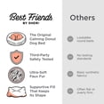 thumbnail image 2 of Best Friends by Sheri The Original Extra Small Calming Donut Dog Bed, Frost Shag, 2 of 9