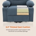 thumbnail image 3 of GASEE Power Lift Electric Recliner Chair for Elderly - Heavy Duty Safe Reclining Mechanism, Fabric Sofa for Living Room,Blue, 3 of 11