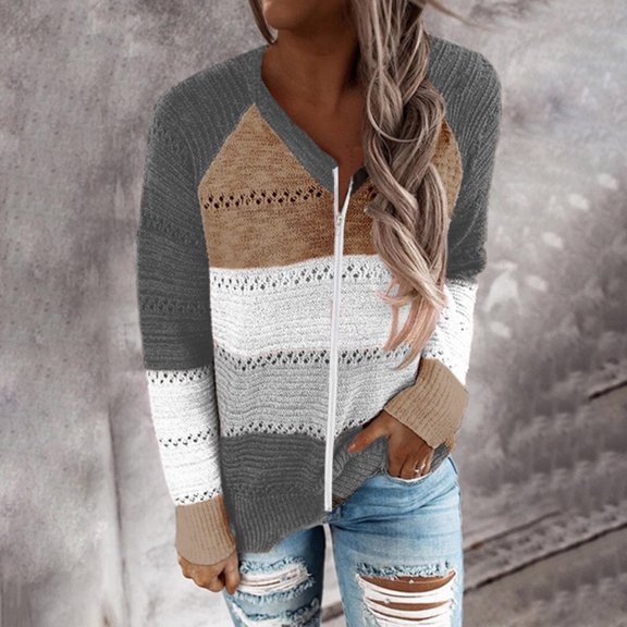 Aayomet Cardigan For Women Long Cardigan for Women Draped Kimono Long Sleeve Open Front Sweater Outerwear with Pockets,Brown XXL