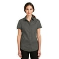 thumbnail image 1 of Port Authority Ladies Short Sleeve SuperPro Twill Shirt-L664, 1 of 1