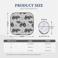 thumbnail image 3 of Gaeub Gray Tractor Print 2-Piece Windshield Sun Shade,Foldable Car Front Window Sunshade,for Most Cars SUV Truck,Heat Blocker Visor Protector-Medium, 3 of 6