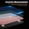 thumbnail image 4 of Digital Scales for Body Weight Bluetooth Body Composition Scales with USB Charger for Body Weight, Fat, Water, BMI, BMR, Muscle Mass-Rose, 4 of 7
