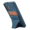 thumbnail image 2 of K-Lion Wallet Case for Samsung Galaxy A32 5G PU Leather Case with Card Slot Kickstand Ultra Thin Men Women Shockproof Case For Samsung Galaxy A32 5G,Blue, 2 of 7