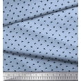 thumbnail image 3 of Soimoi Cotton Cambric Fabric Swallow Bird Small Print Fabric by The Yard 56 Inch Wide, 3 of 3