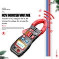 thumbnail image 4 of ANENG CM80 Clamp Meter Clamp Type Multimeter 4000 Counts Auto Voltmeter 500A AC Ammeter Resistance Meter with Flashlight, 4 of 7
