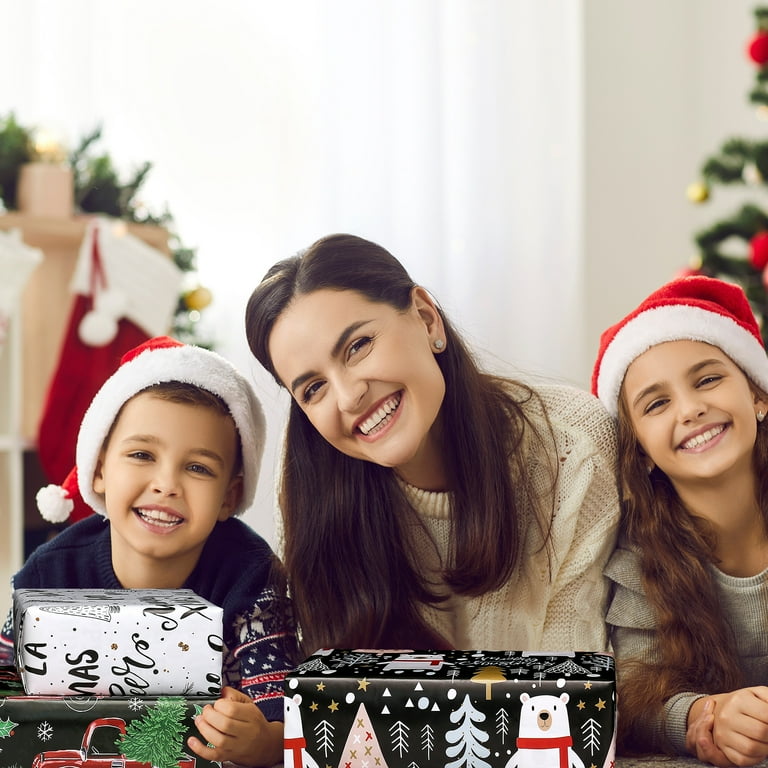 Walmart Kids Christmas Wrapping Paper, Sheets, Polar Bear