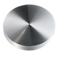 thumbnail image 4 of Cojinete de rotor de aluminio Plato giratorio de aluminio para tartas Rotador de eje de aluminio Mesa de comedor de vidrio Base giratoria Rotador de doble capa, 4 of 5