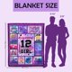 thumbnail image 4 of LHSHID Gifts for 12 Year Old Girl Blanket 12 Year Old Girl Gift Ideas 12th Birthday Gifts for Girls 12 Year Old Girl Gifts for Birthday 12th Birthday Decorations for Girls 30x40in, 4 of 6